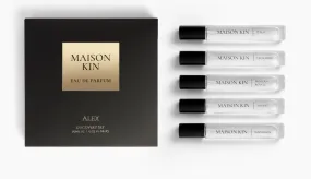 ALEX PERFUME DICOVERY SET FOR WOMEN & MEN By Maison Kin