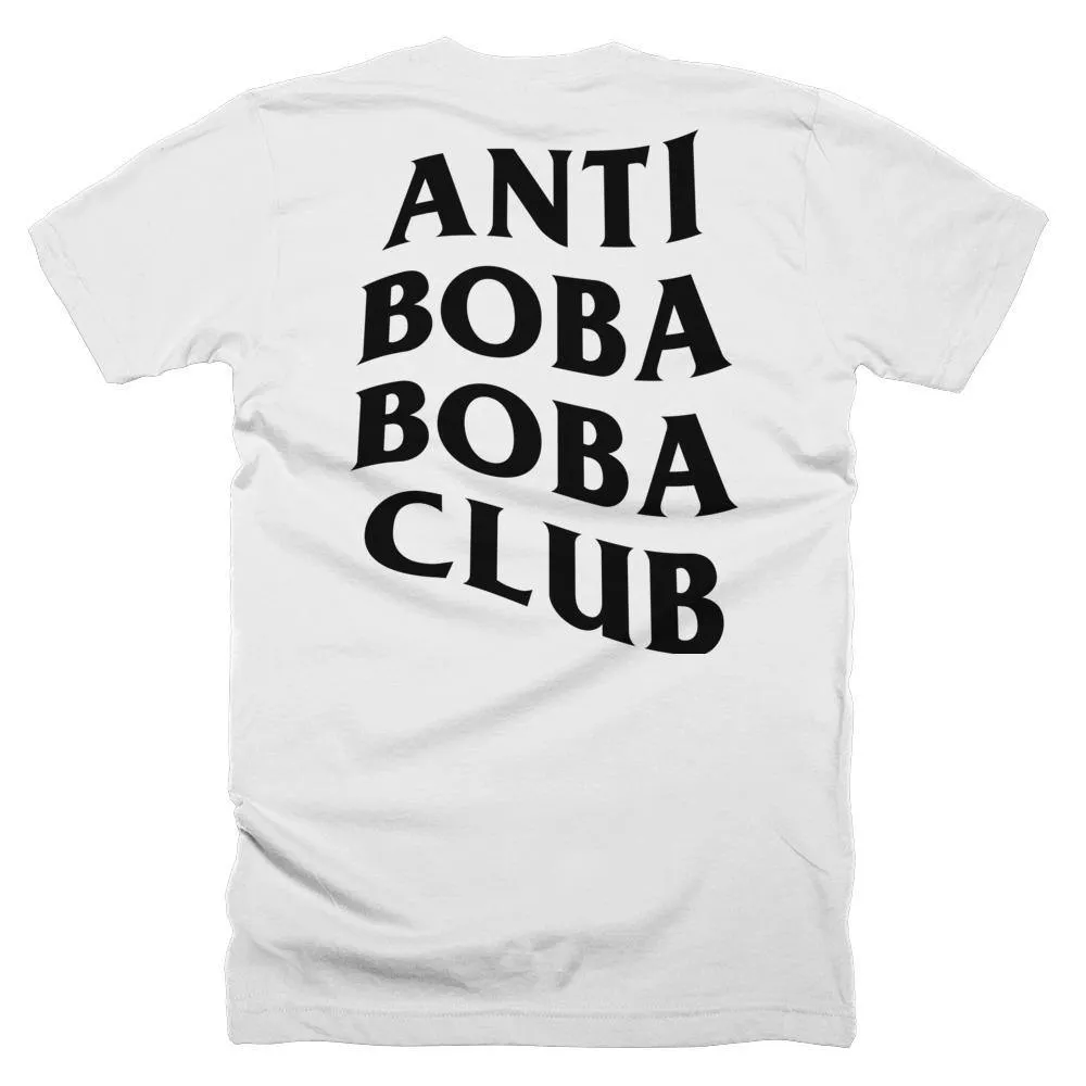 Anti Boba Boba Club Shirt - Lychee White