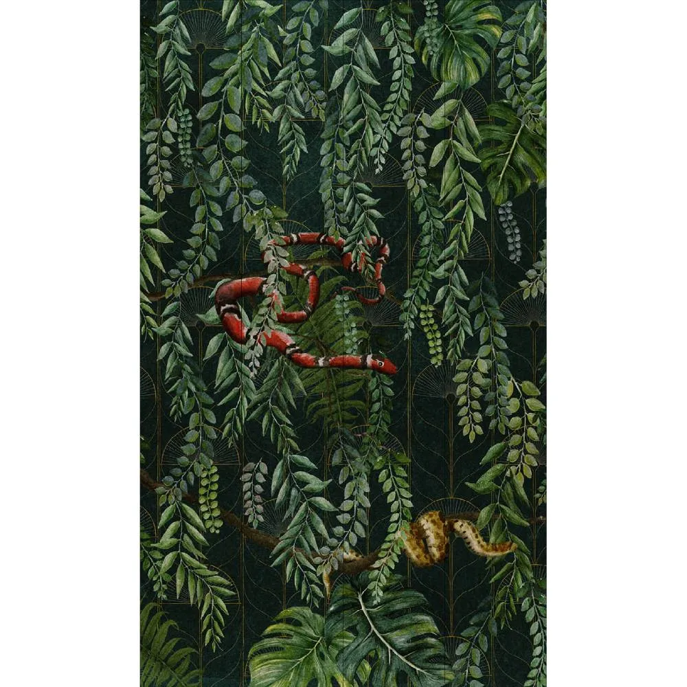 Art Deco Jungle Wallpaper - UON - NLXL