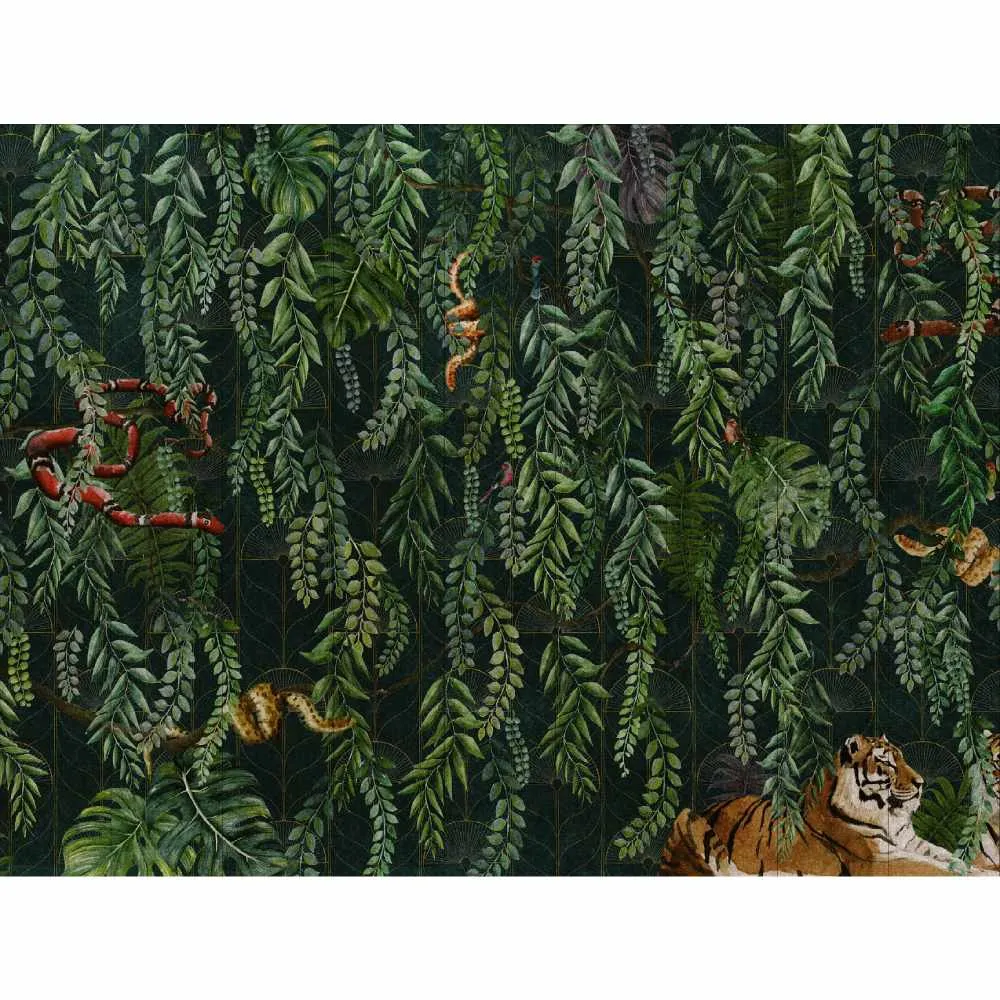 Art Deco Jungle Wallpaper - UON - NLXL