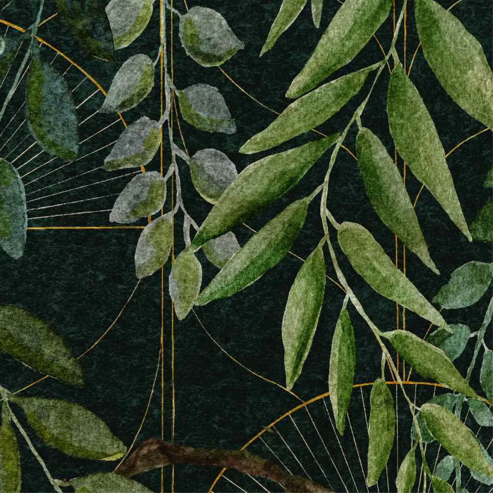 Art Deco Jungle Wallpaper - UON - NLXL