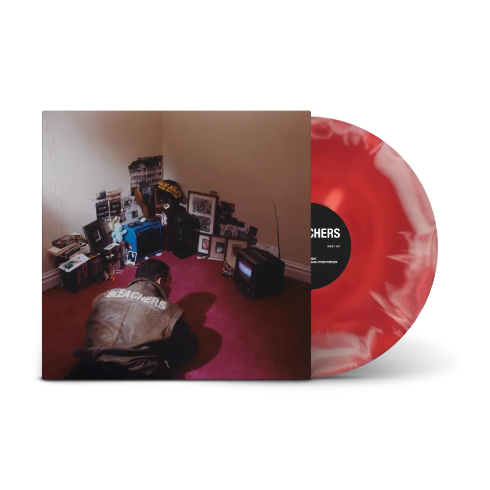 Bleachers Alternative Cover 1 Store Exclusive 2xLP Red and White Marbled Vinyl