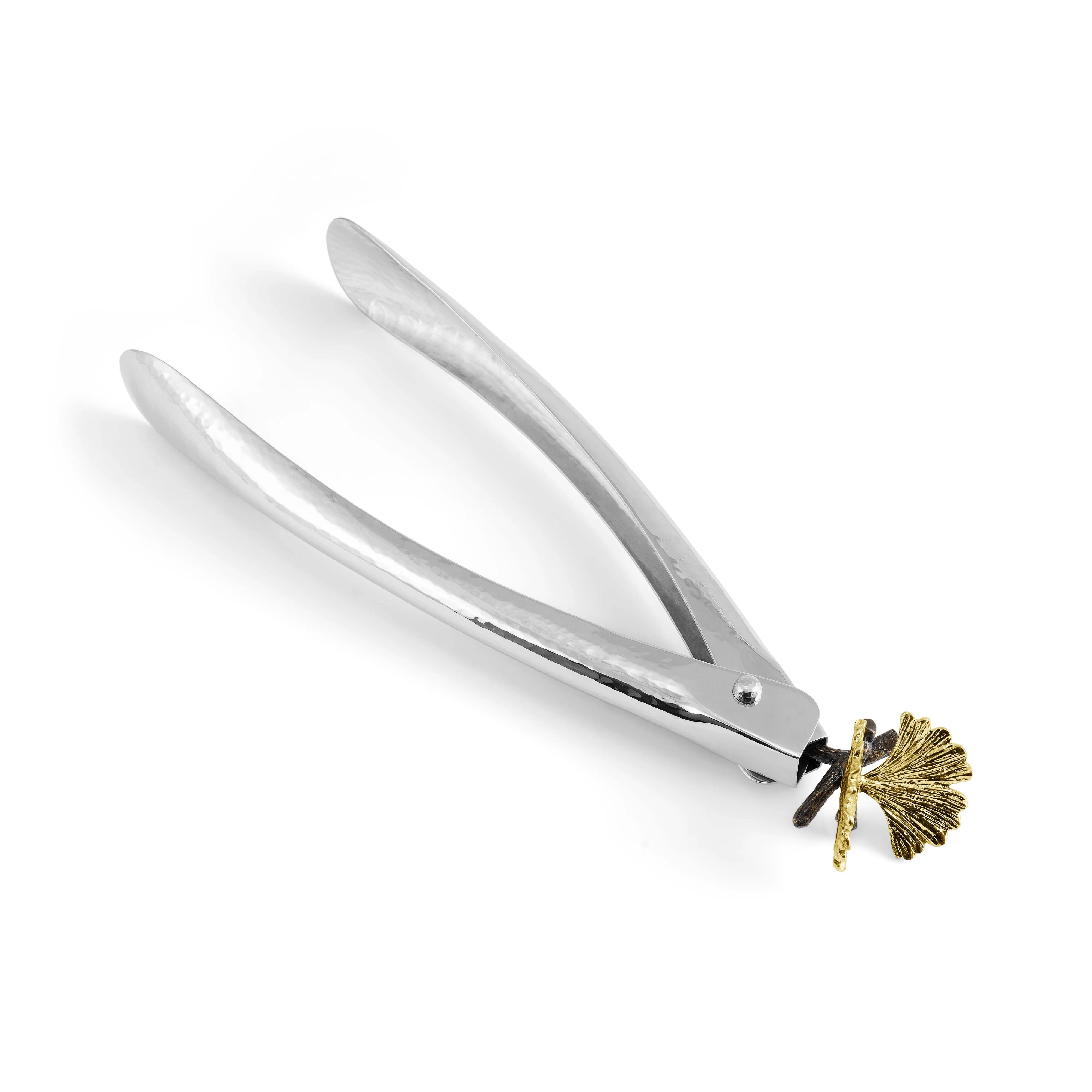 Butterfly Ginkgo Lock Spring Tongs