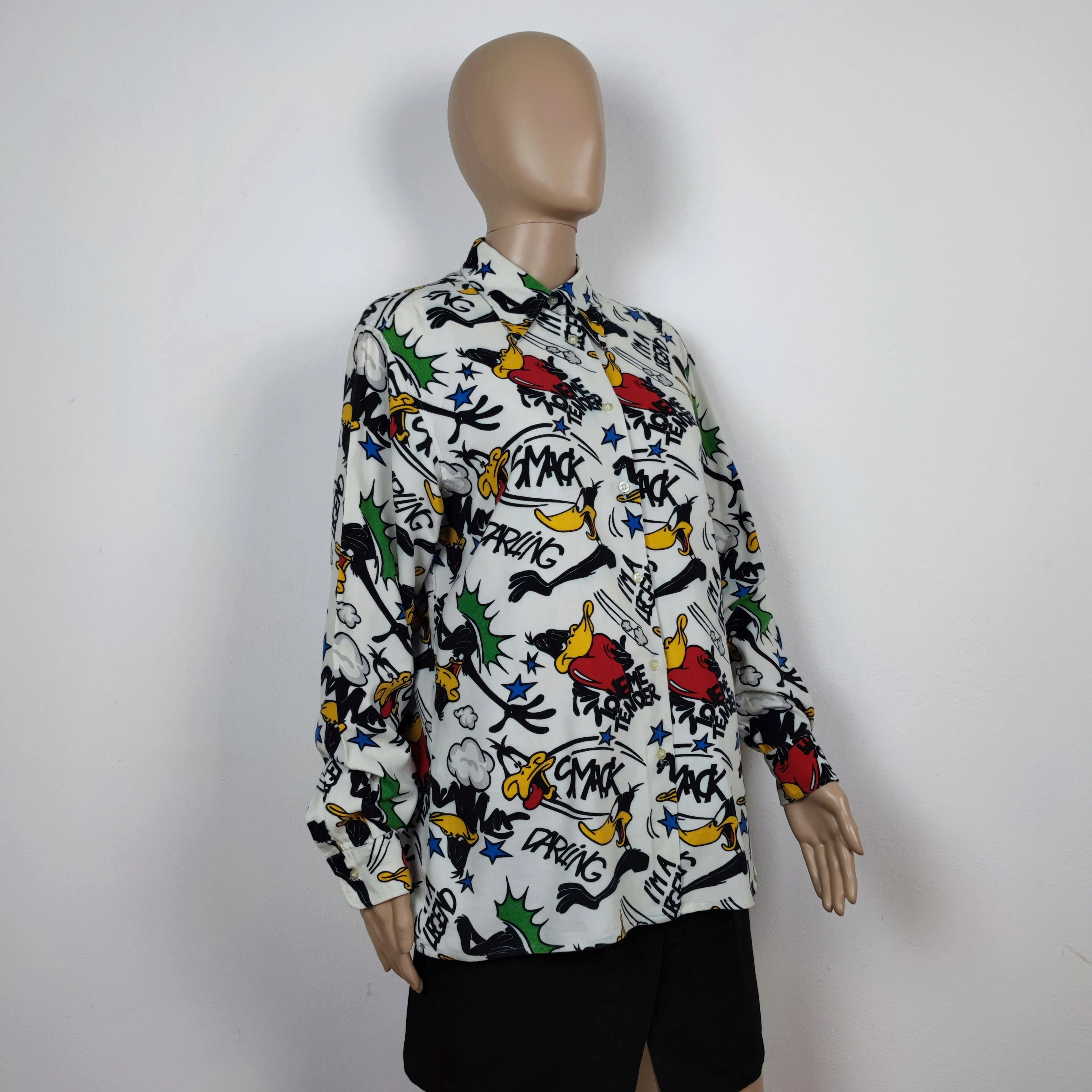 camicia vintage JC de Castelbajac donald duck