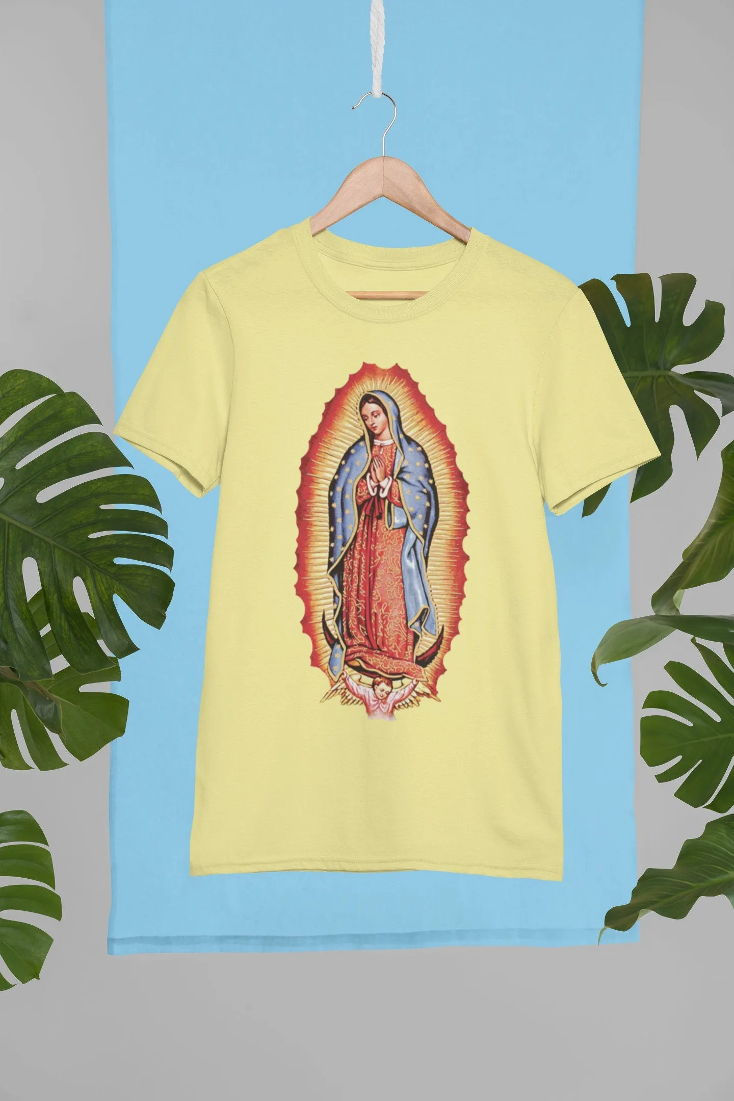 Catholic shirt | Virgin Mary |  Sunshine | Virgen de Guadalupe shirt | Our lady of Fatima | Christmas gift | Ave Maria | Hispanx culture