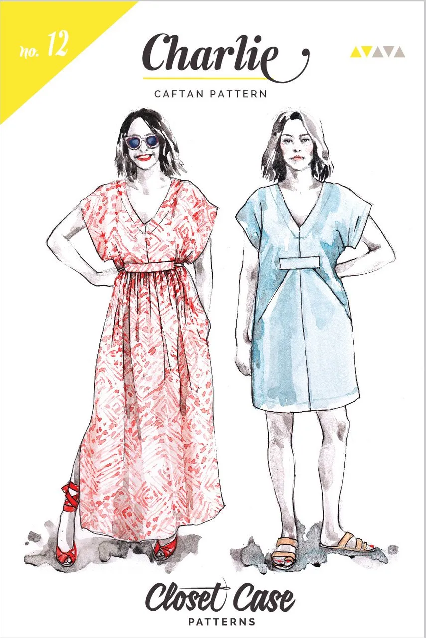 Closet Core - Charlie Caftan Sewing Pattern