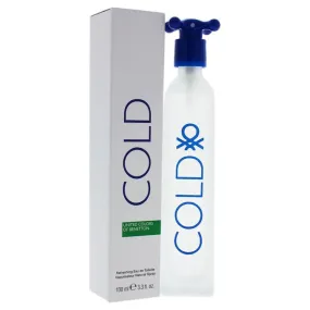 COLD BY UNITED COLORS OF BENETTON FOR MEN -  Eau De Toilette SPRAY