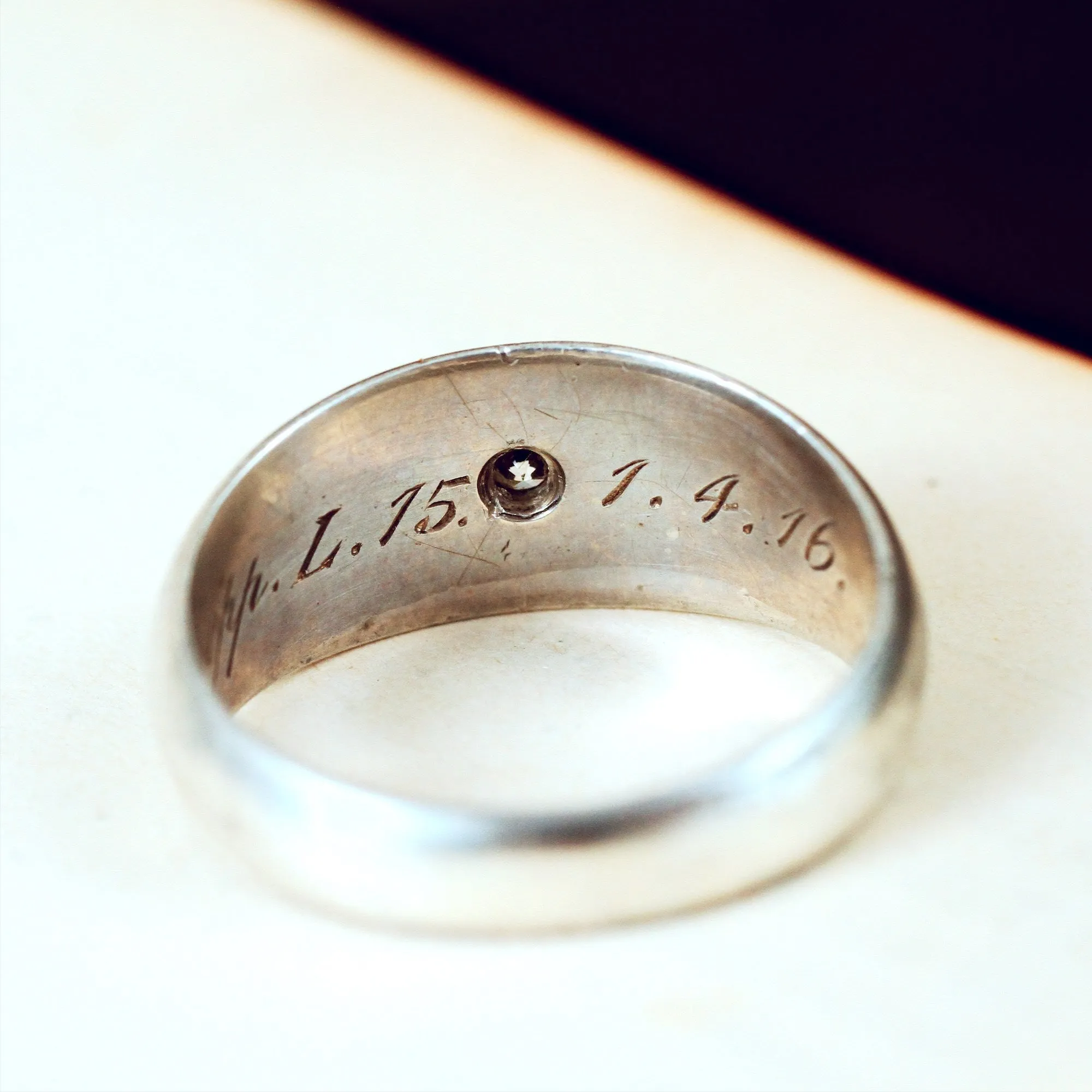 Commemorative L15 Zeppelin Diamond Ring