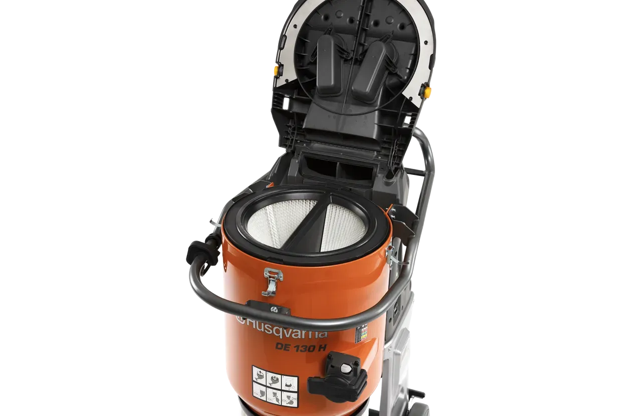 DE130 Husqvarna 120/230 V Hepa Dust Extractor Vacuum