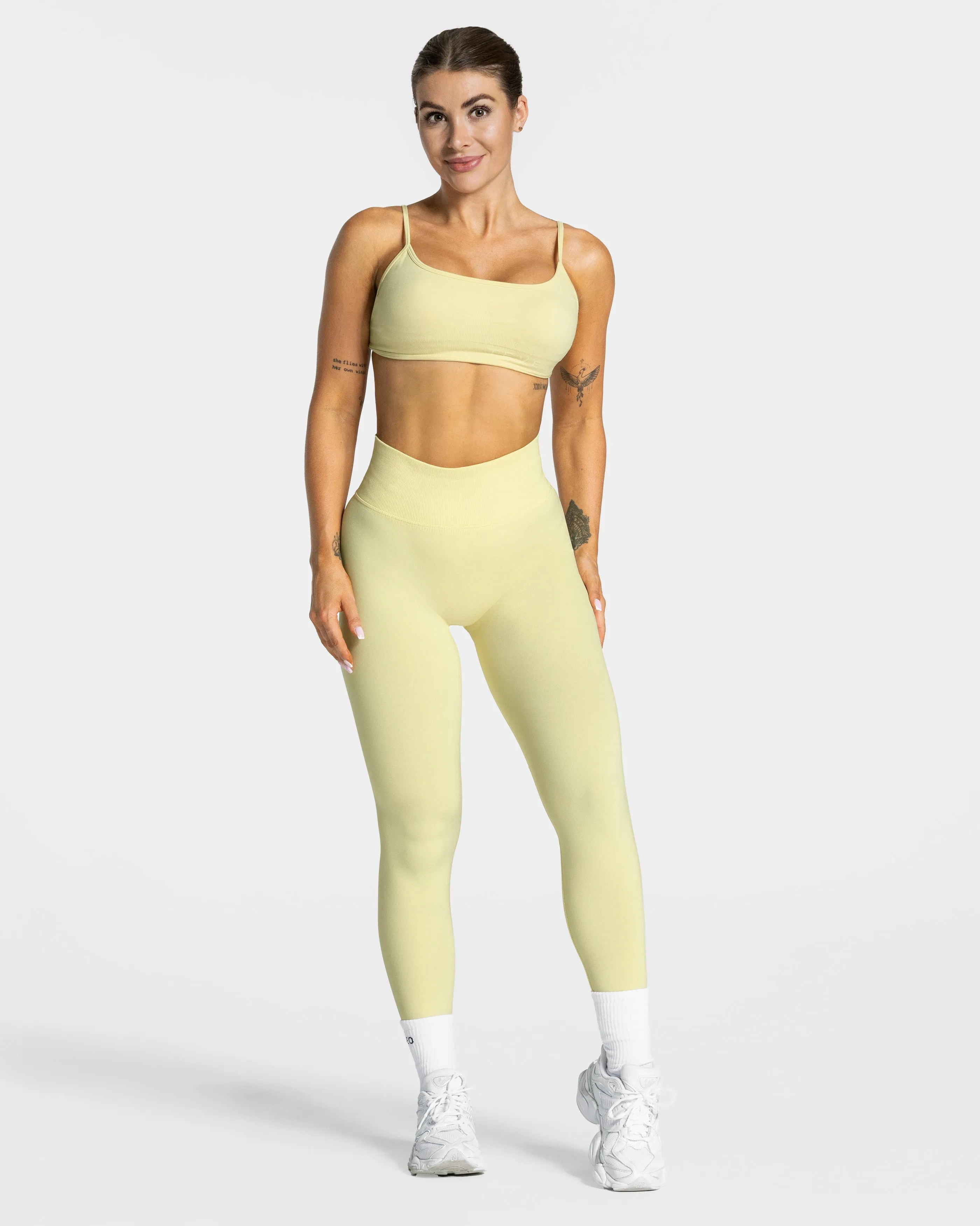 Femme Sculpt Scrunch Leggings "Gelb"