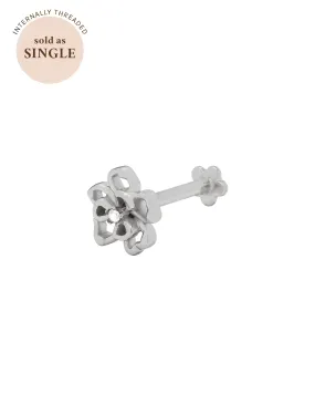 Fleur Petite Stud - Sterling Silver