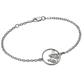 Little My Adventure Silver Bracelet - Lumoava x Moomin