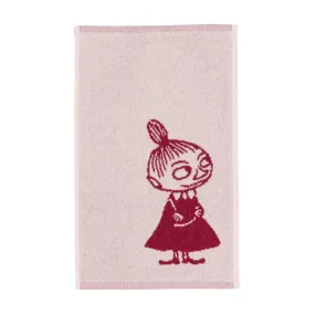 Little My GOTS Hand Towel 30x50cm Pink - Moomin Arabia