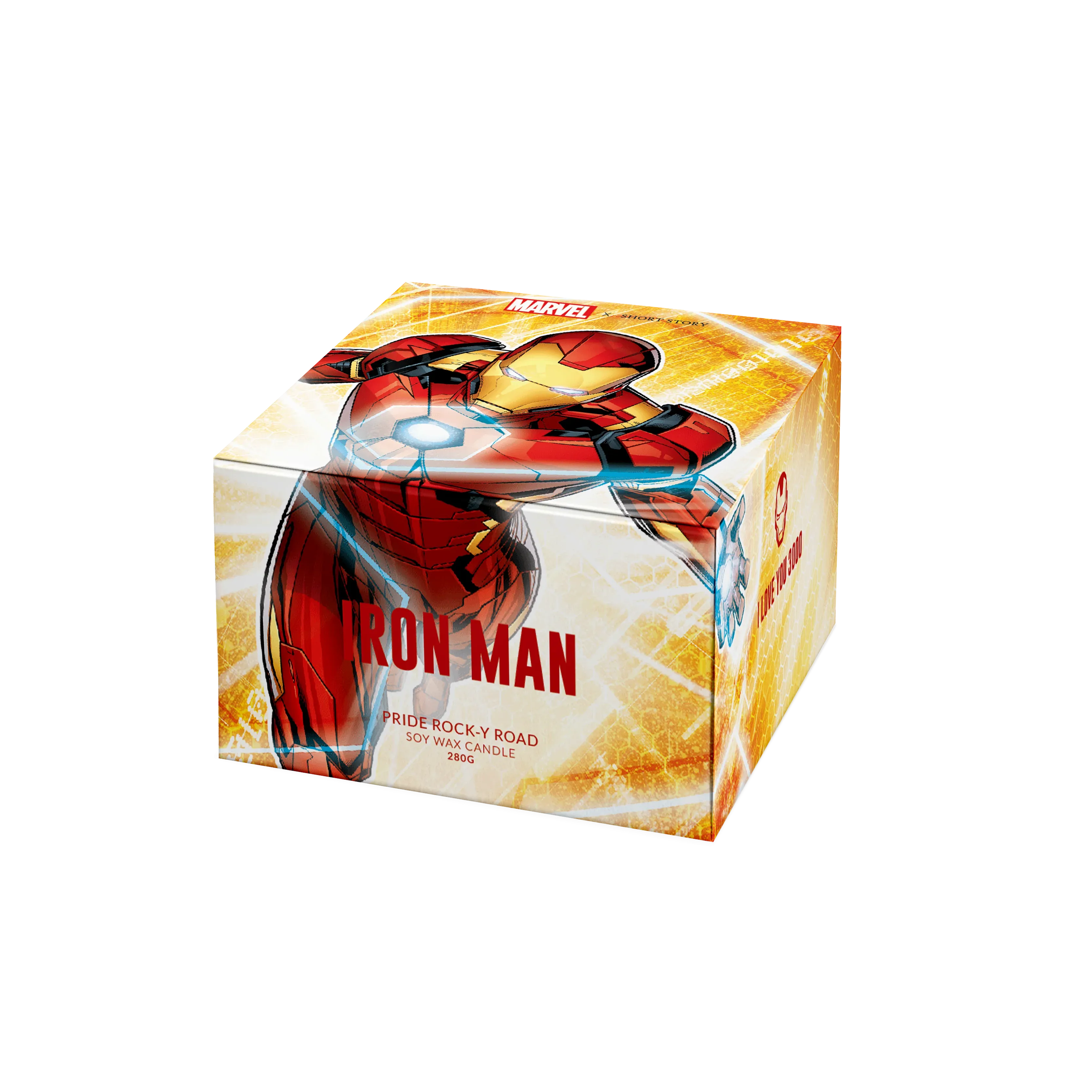 Marvel Candle Iron Man