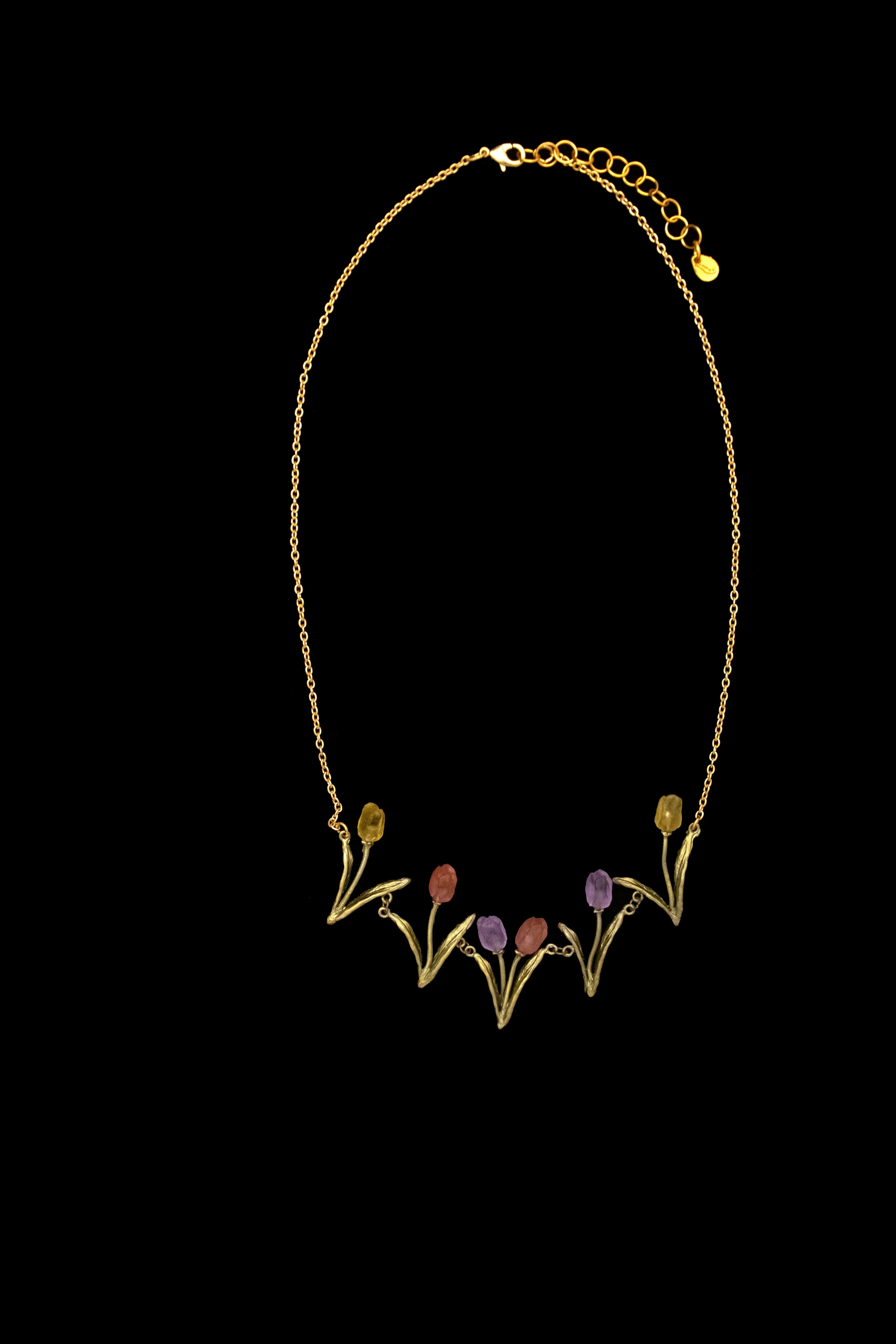 Michael Michaud Tulip Statement Necklace