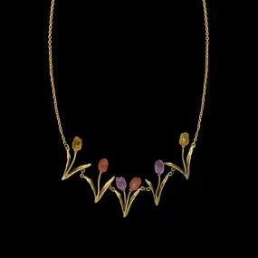 Michael Michaud Tulip Statement Necklace