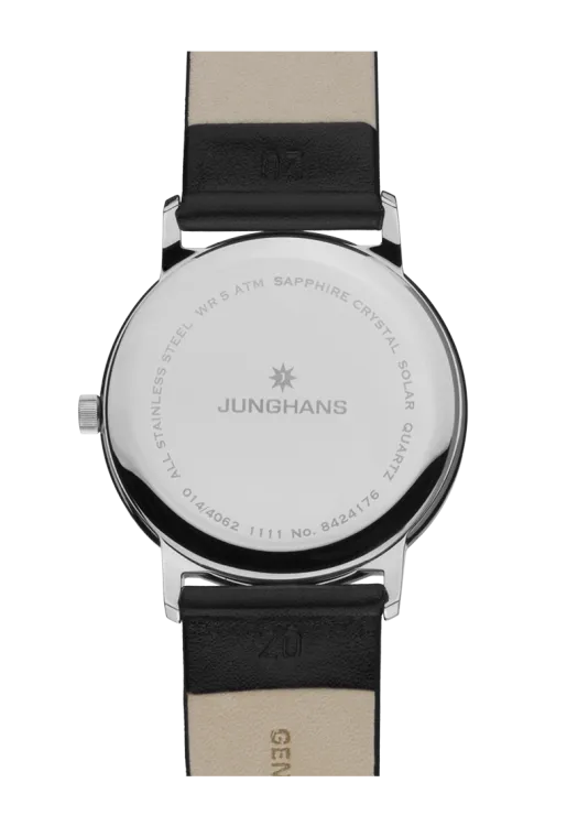 Montre Junghans - Milano Solar noir