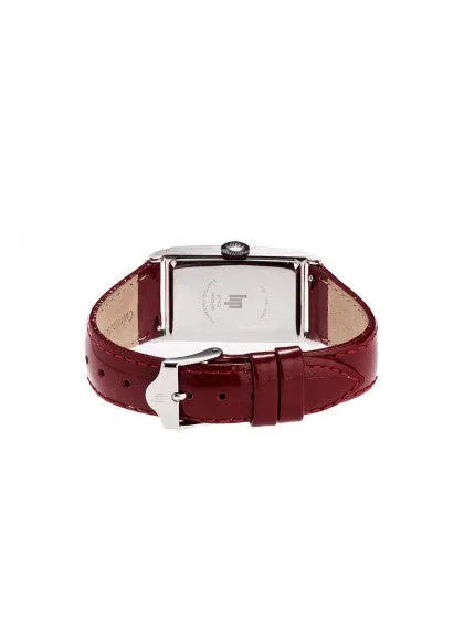 Montre Lip - Churchill T18 bracelet rouge