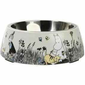 Moomin For Pets Food Bowl Grey L - Muurla