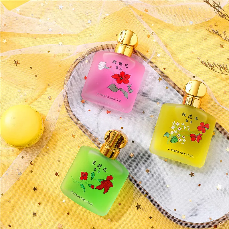 Qiuxia Osmanthus King Perfume Men And Women Lasting Light Fragrance Students Small Fresh Rose Jasmine Fragrance Perfume Wholesale