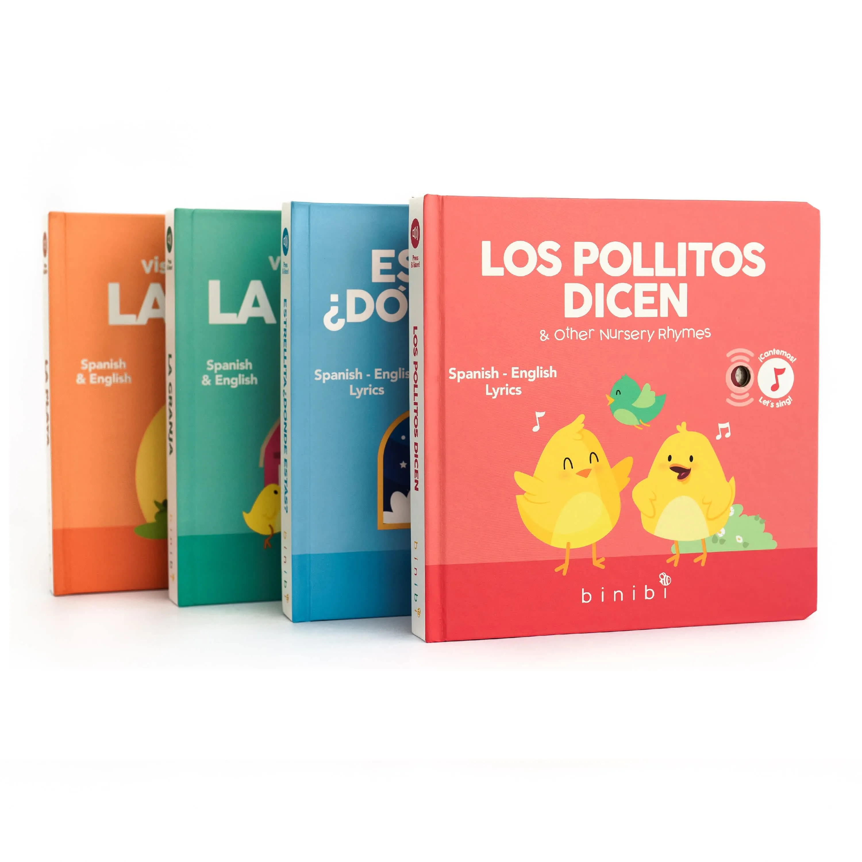 "Los Pollitos Dicen & Other Nursery Rhymes" Bilingual Sound Book