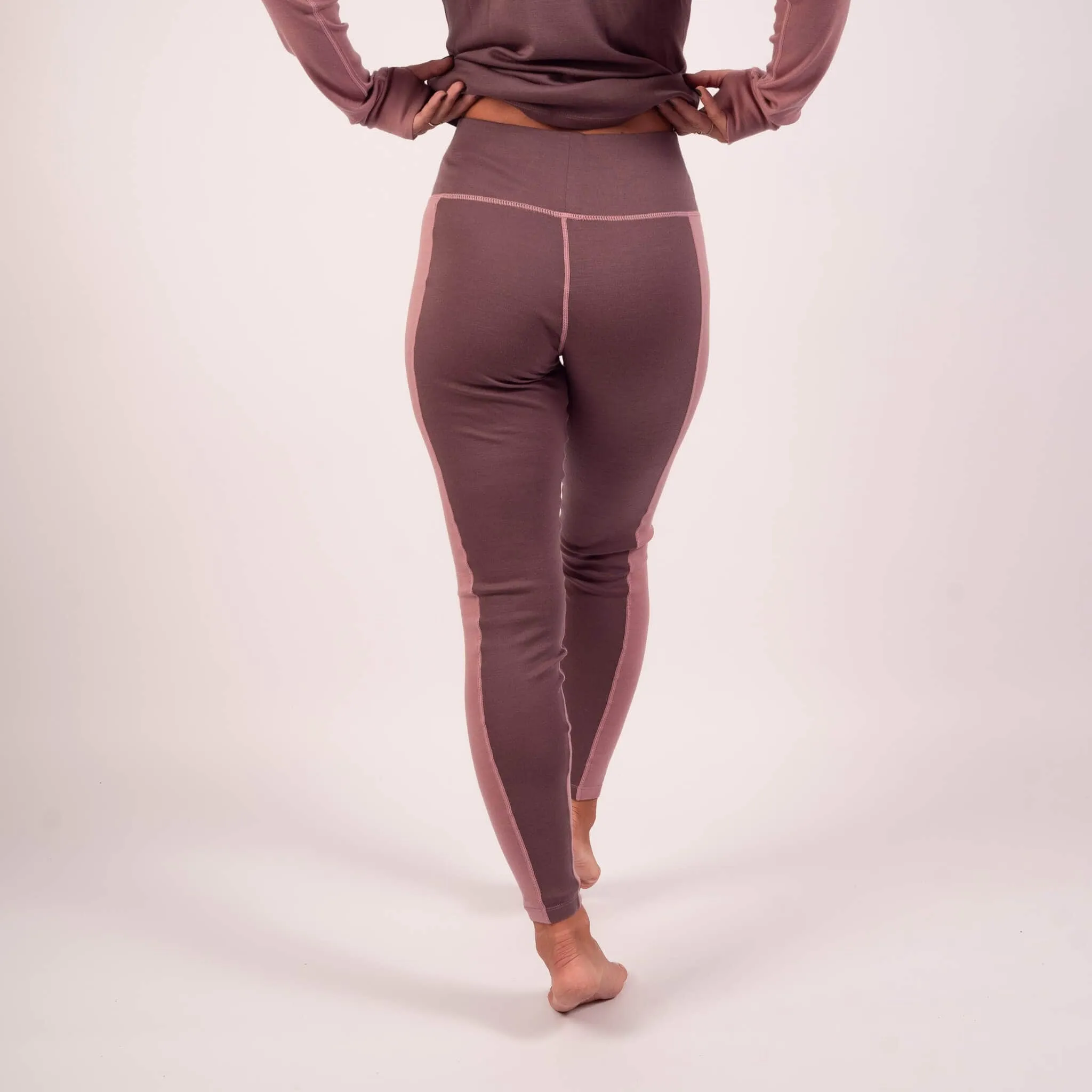 Rose High Waist 100% Merino Wool Pant