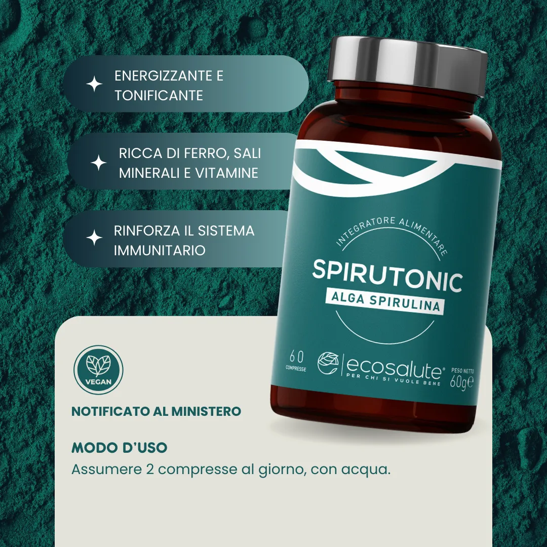 SPIRUTONIC - ALGA SPIRULINA