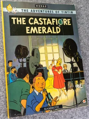 The Castafiore Emerald - Tintin Mammoth UK Paperback Edition Book 1990s